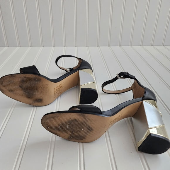 ALDO Black Metallic Heel - Size 7 - Picture 12 of 15